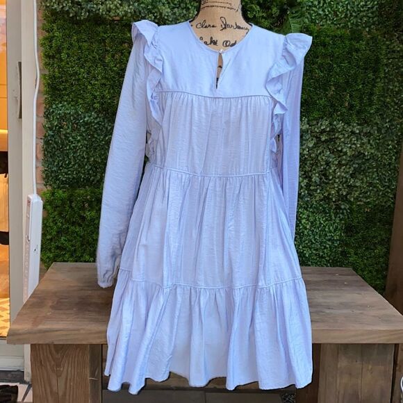 LAST CHANCE Zara A-line dress with ruffles - Picture 2 of 9